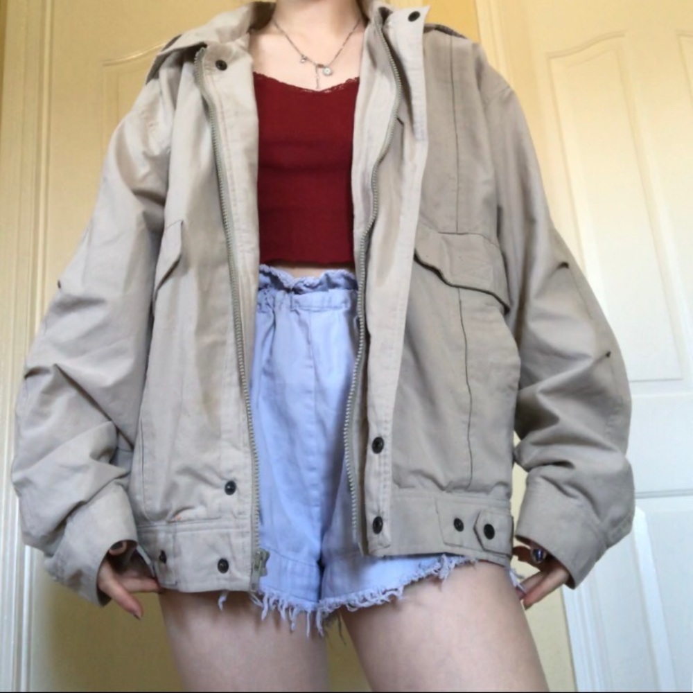 Army style beige jacket/coat
